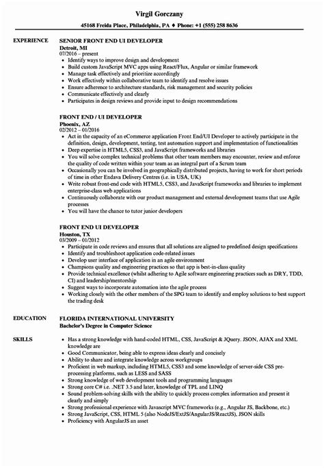 After going through the content such as the summary 6+ merchandiser resume template. √ 20 Front End Engineer Resume in 2020 | Job resume samples, Development, Resume examples