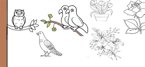 Detail Gambar Sketsa Flora Fauna Koleksi Nomer 13