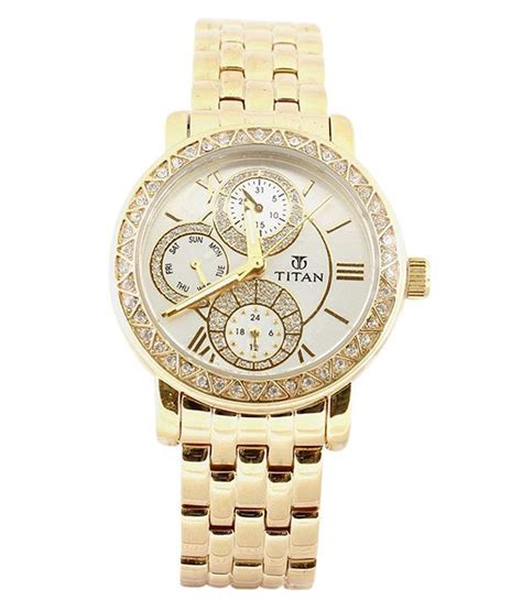 Women's watches all categories amazon devices amazon fashion amazon global store arts, crafts & sewing automotive parts & accessories baby beauty & personal care books electronics gift cards grocery & gourmet food health titan. Titan 9743YM01 Women's Watch Price in India: Buy Titan ...