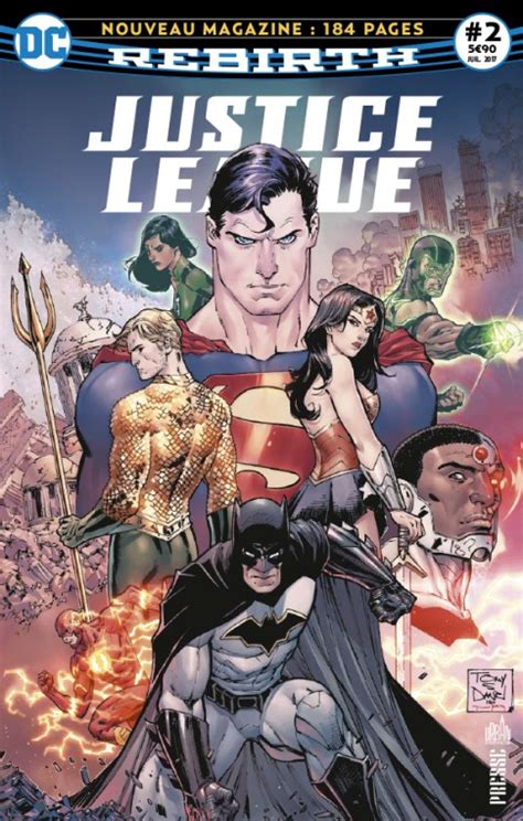 Justice League Rebirth 1 Variant Cover Urban Comics