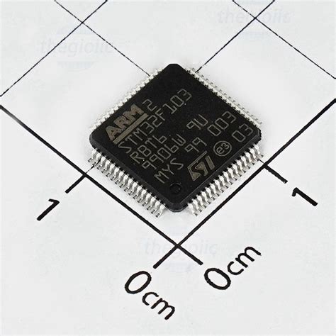 Stmicroelectronics Stm32f103rbt6 32bit Arm Cortex M3 Microcontroller