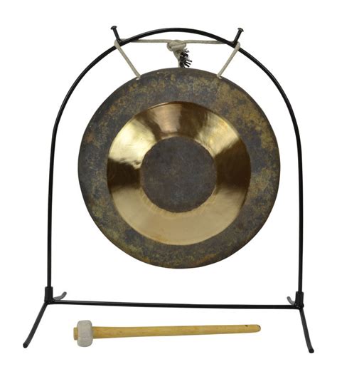 10 Tam Tam Gong With Stand Mallet Gongs