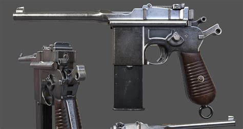 Chris 807 Mauser M712 Schnellfeuer Pistole