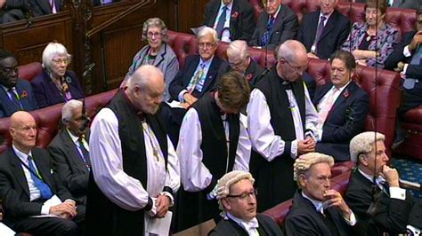 report calls for fewer church of england bishops in house of lords itv news
