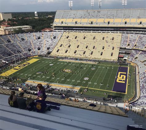 Lsu Tiger Stadium Seating Chart Seat Numbers A Visual Reference Of