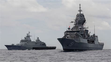 Defense Studies Hmas Arunta Exercises With Malaysian Navy