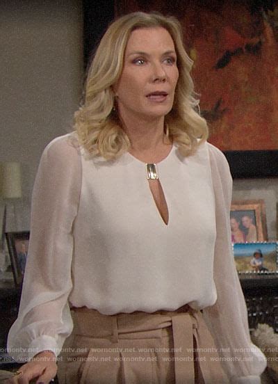 Brooke Logan Outfits And Fashion On The Bold And The Beautiful