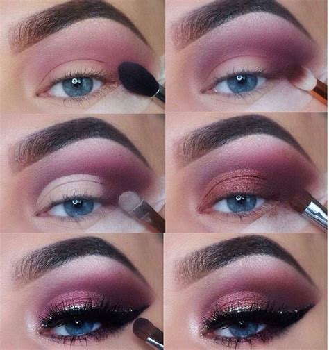 Read on to learn how to apply eyeshadow like a pro, including tips from makeup artist tai. 60 Easy Eye Makeup Tutorial For Beginners Step By Step ...