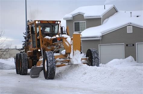 Snow Removal Procedures For The Alaskan Winter Season Joint Base