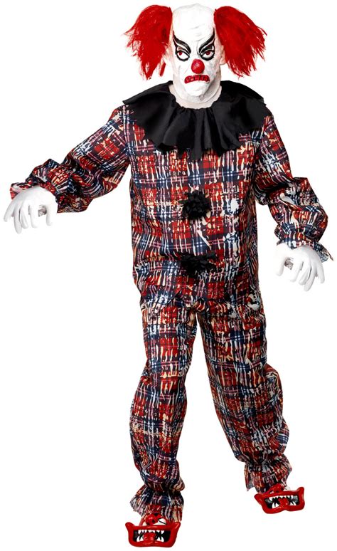 Adult Zombie Alley Clown Costume 34114 Fancy Dress Ball