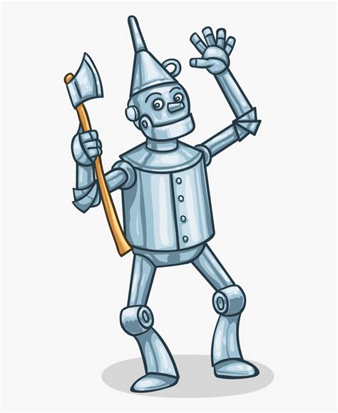 Tin Man Png Tin Man Wizard Of Oz Cartoon Free Transparent Clipart