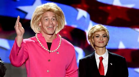 John Cena Dresses In Drag As Hillary Clinton At Teen Choice Awards 2016