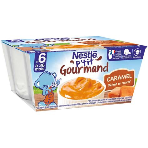 P Tit Gourmand Au Caramel D S Mois Nestl X G La Belle Vie Courses En Ligne
