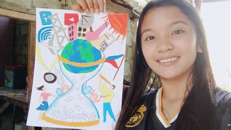 Poster Making Tungkol Sa Masama At Positibong Epekto Ng Globalisasyon