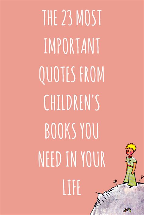 The 23 Best Childrens Book Quotes You Need To Re Read Children Book