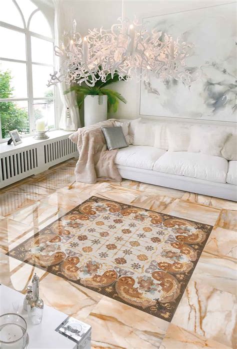 If you have carpet all throughout your living room take a close look at it this is probably the biggest worry customers have when contemplating buying ceramic, porcelain or marble tiles for their living room floor: 25 Beautiful Tile Flooring Ideas for Living Room, Kitchen ...