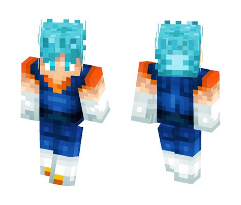 Download Super Saiyan Blue Vegito Minecraft Skin For Free Superminecraftskins
