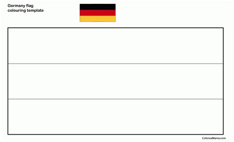 Colorear Alemania Germany Banderas De Paises Dibujo Para Colorear