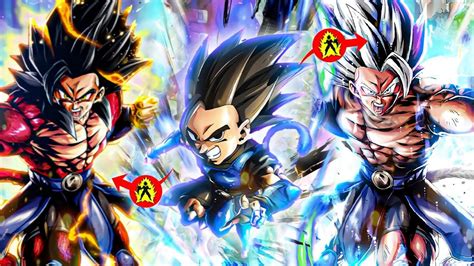 Kid Shallot Transforms Into Ss4 And Mui Dragon Ball Legends Youtube