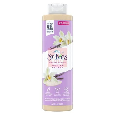 St Ives Vanilla And Oat Milk Pampering Body Wash 650ml