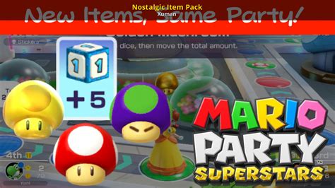 nostalgic item pack [mario party superstars] [mods]