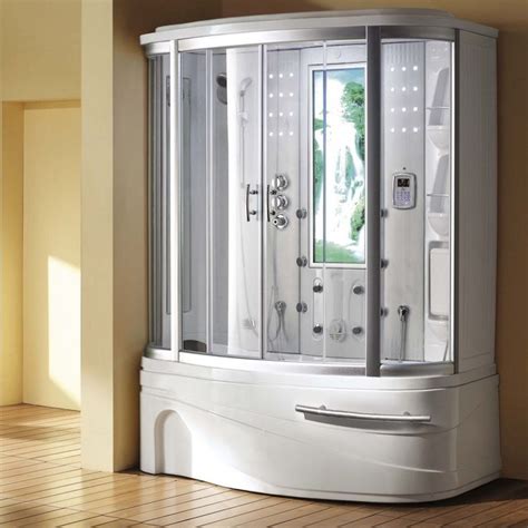 Cool Bathroom Steam Shower Enclosures Home Room Spa Jacuzzi Kit