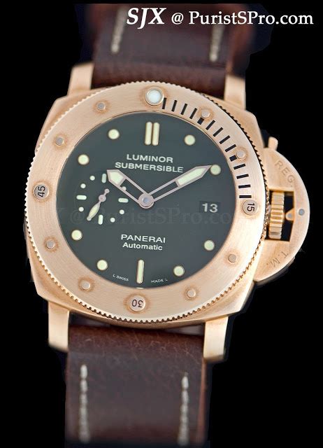 Exploring The Patina Of The Panerai Submersible Bronzo Pam382 Sjx Watches