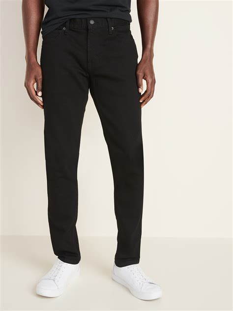 Skinny Built In Flex Black Jeans For Men Old Navy