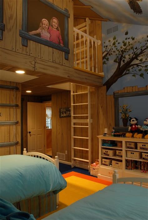 Tree House Bedroom Eclectic Kids Minneapolis By