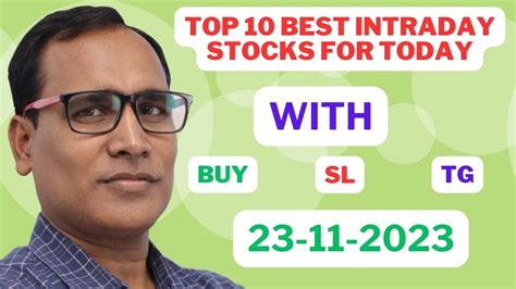 Intraday Stocks For Today 231123 Youtube