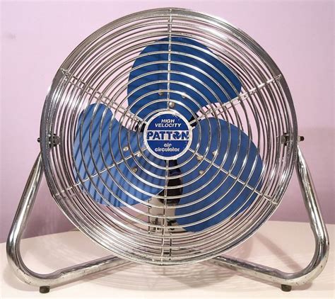 Patton Air Circulator High Velocity Floor Fan 12 Vintage Electric Fan
