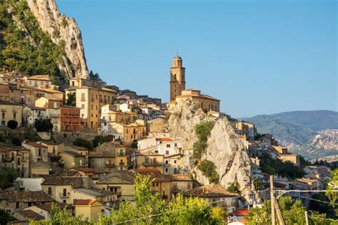 View Of The Characteristic Village Of Villa Santa Maria In The Province