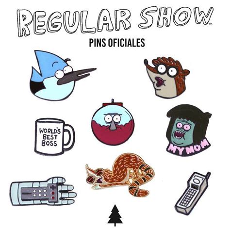 Pins Oficiales De La Serie Regular Show™ De Cartoon Network™ 🙌 Pin