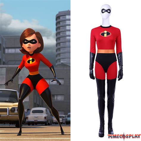 Women Details About The Incredibles 2 Elastigirl Helen Parr Any Size Cosplay Costume Full Suit