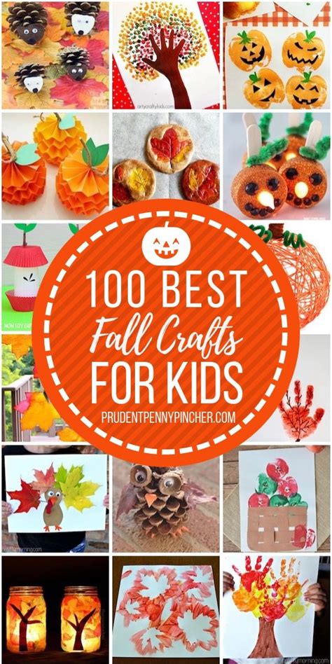 100 Best Fall Crafts For Kids Fall Crafts For Kids Easy Fall Crafts