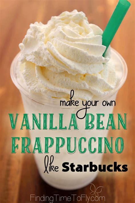 How To Make Starbucks Vanilla Bean Frappuccino Recipe Besto Blog
