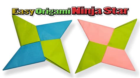 An Easy Origami Ninja Starhow To Make Origami Ninja Starpaper Folding