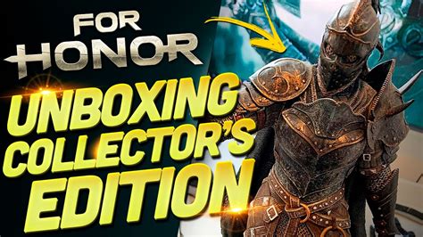 Unboxing For Honor Apollyon Collectors Edition Youtube