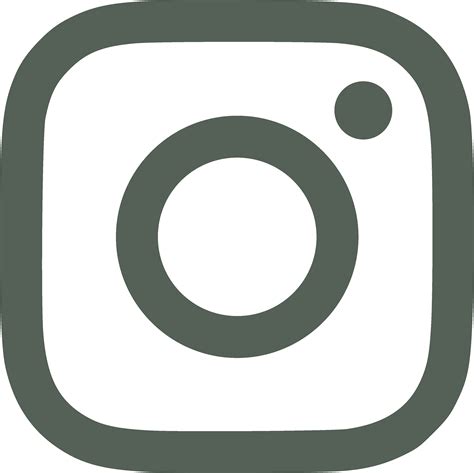 Instagram Logo Transparent Grey Instagram Logo In Grey Transparent