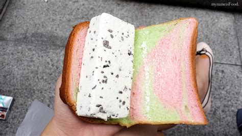 Ice Cream Sandwich Orchard Rd Singapore My Name Is Food
