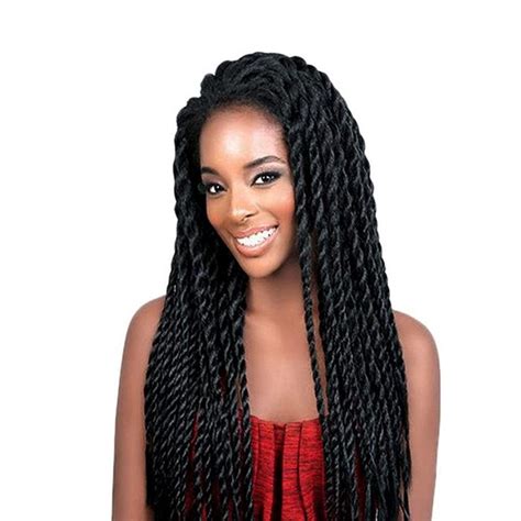 Synthetic Lace Front Wig Braided Twist Wigs For Black Women Twist Braids Afro Twist Braid