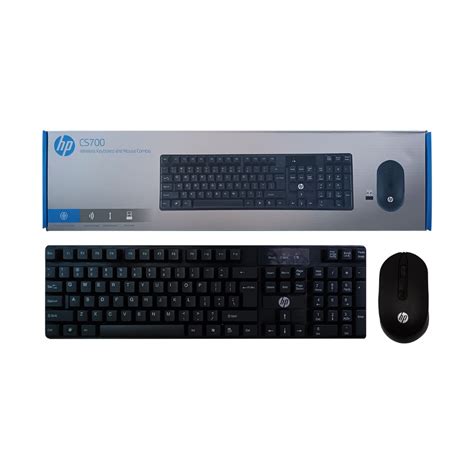 Hp Cs700 Wireless Keyboard And Mouse Combo 1200cpi Shopee Philippines