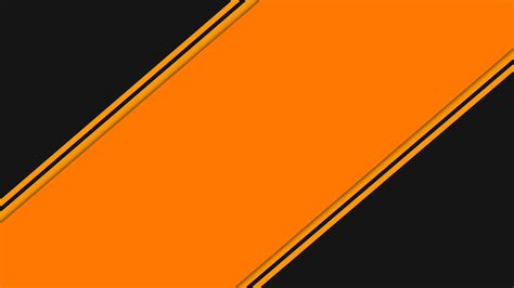 Bias Orange Stripe On A Black Background Wallpapers And Images
