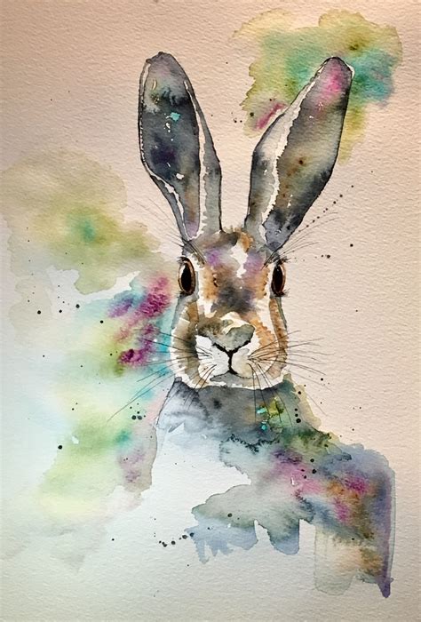 Pin By Kimberlee Ferris On Animal Art Animal Paintings Bunny