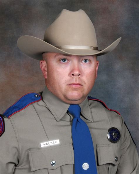 Trooper Chad Michael Walker Texas Department Of Public Safety Texas