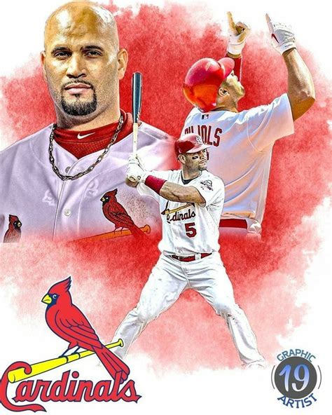 Albert Pujols St Louis Cardinals Baseball St Louis Cardinals Stl