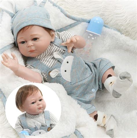 Buy Reborn Baby Dolls Boy Full Body Silicone Baby Doll Inches Newborn Anatomically Correct Boy