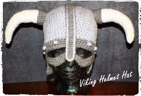Connies Spot© Crocheting Crafting Creating Viking Helmet Hat Pattern©﻿