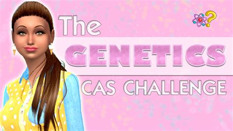 The Genetics Cas Challenge Los Sims 4 Youtube