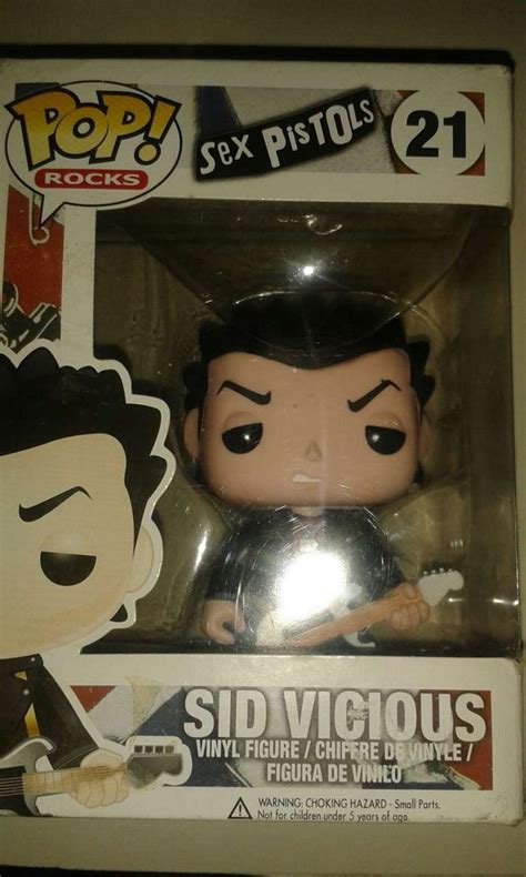 Funko Pop Rock Figura Sid Vicious Sex Pistolsd De Segunda Mano Por